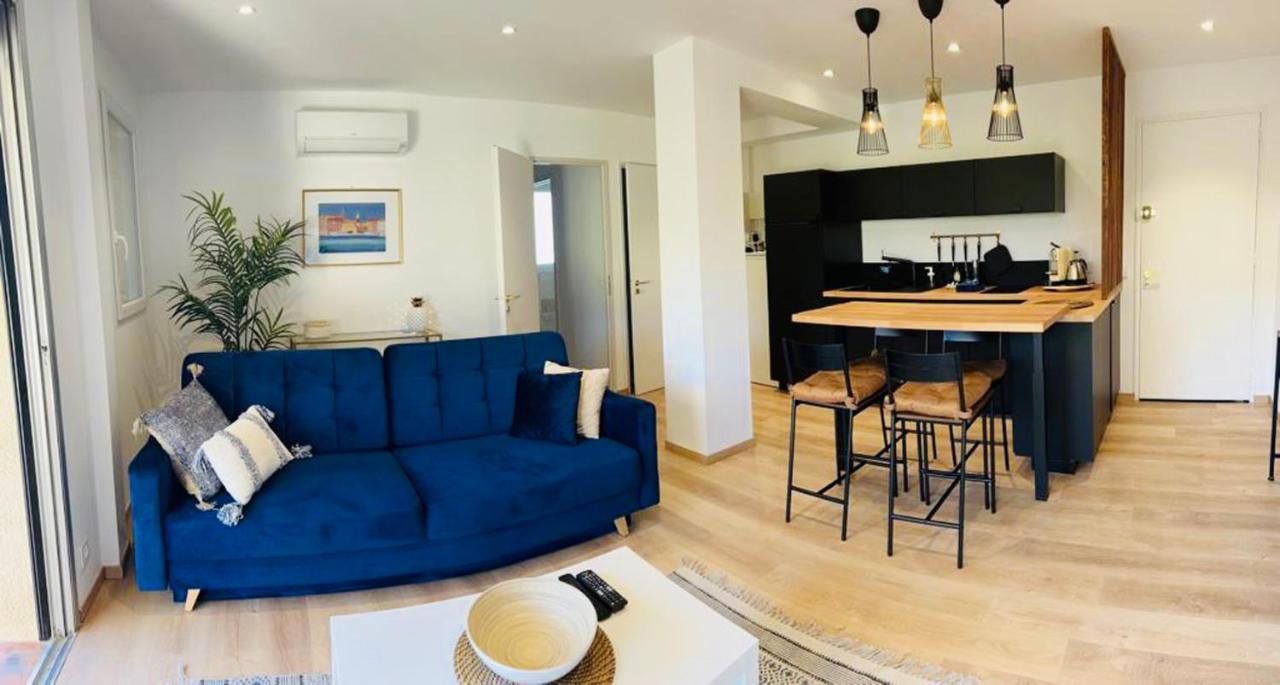 Superbe appartement avec parking sur place Saint-Tropez Extérieur photo