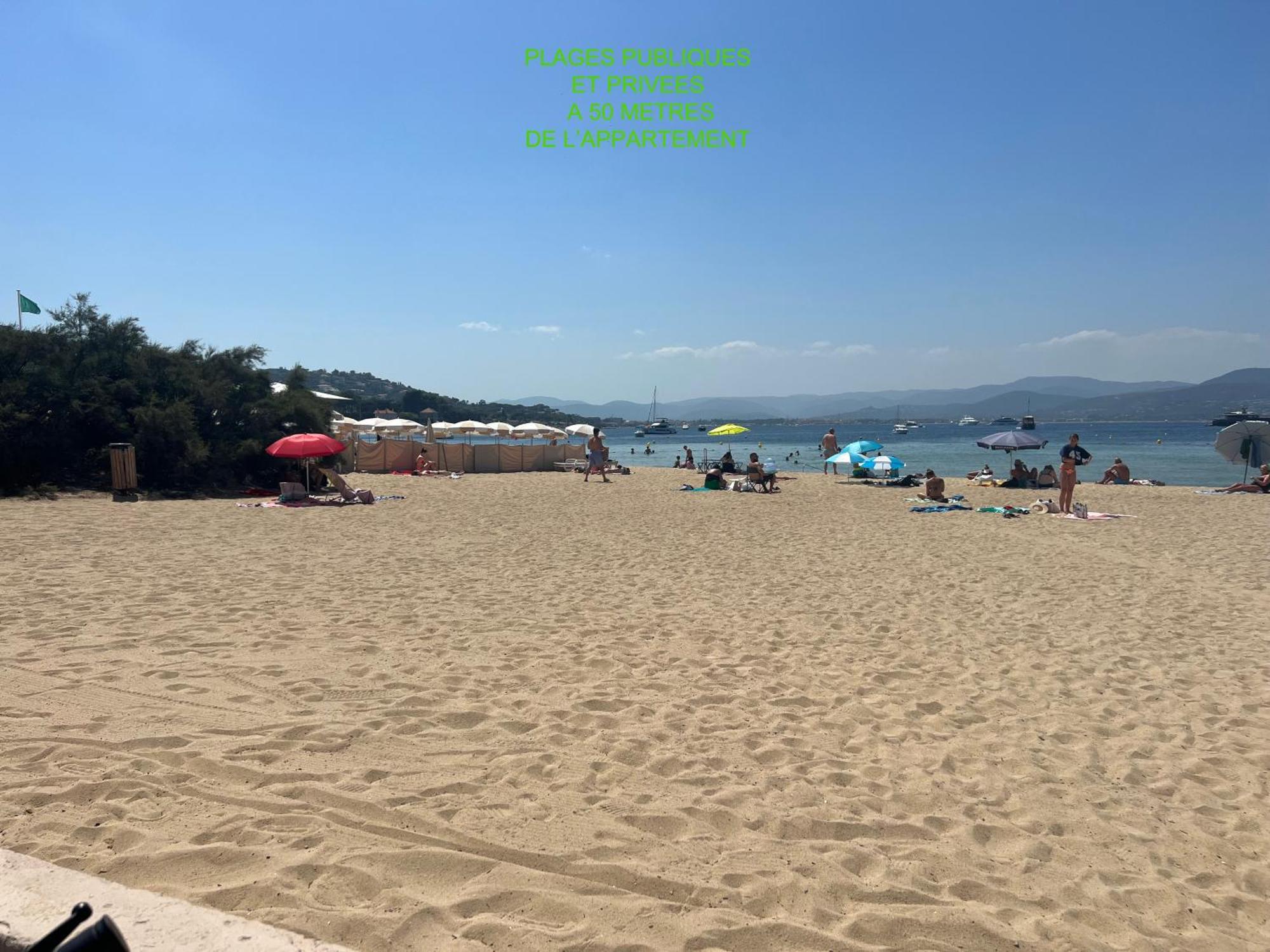 Superbe appartement avec parking sur place Saint-Tropez Extérieur photo